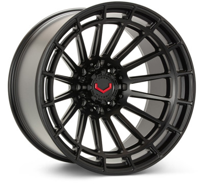 Vossen LCX-01 24x14 - 6x135 - ET44 - Mega Deep - 87.1 - Satin Black Wheel - LCX-01-4F53 Photo - Primary