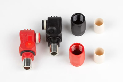 Haltech Plug Set Only - Surlok Connectors Red and Black 120A - Suits Nexus R3 - HT-030031 User 1