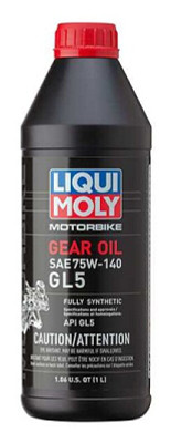 LIQUI MOLY 1L Motorbike Gear Oil (GL5) SAE 75W140 - 20088 Photo - Primary