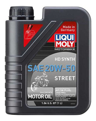 LIQUI MOLY 1L Motorbike HD Synth SAE 20W50 Street - 20100 User 1