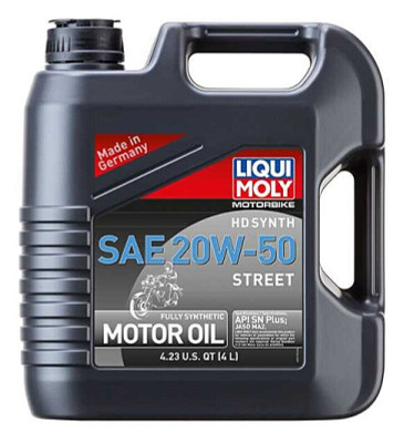 LIQUI MOLY 4L Motorbike HD Synth SAE 20W50 Street - 20102 User 1