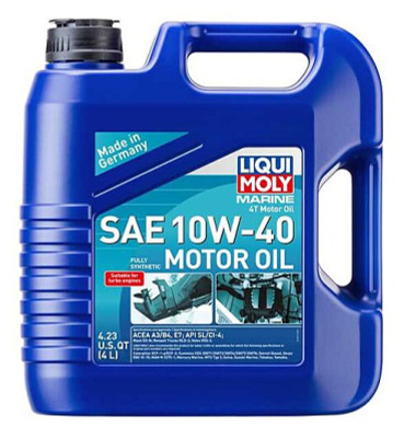 LIQUI MOLY 4L Marine 4T Motor Oil SAE 10W40 - 20508 User 1