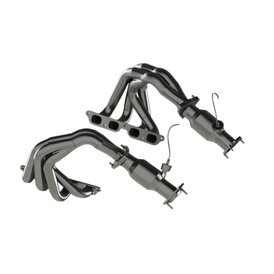 Kooks 22+ Chevrolet C8 Corvette Z06 LT6 1-7/8in. x 2in. SS Tri-Y Headers w/ GREEN Cats - 2181HY30 Photo - Primary