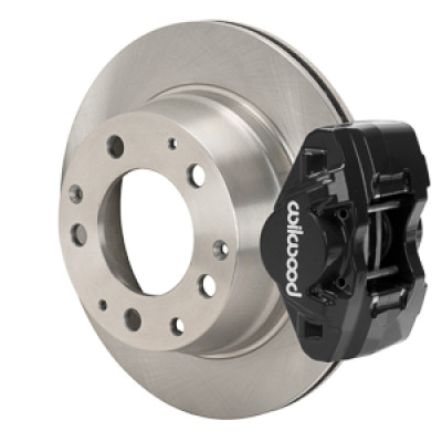 Wilwood 69-83 Porsche 911 D31 11.42in. Rear Brake Kit w/ Flex Lines - Black - 140-17655 Photo - Primary