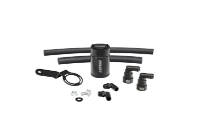 Corsa Performance 15-17 Ford Mustang 3 oz. Aluminum Oil Catch Can W/ Mounting Bracket - CC0014 Photo - Primary