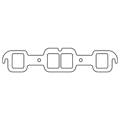 Cometic Oldsmobile 400/425/455 .094in HTG Exhaust Gasket Set - 1.920in x 1.550in Rectangular Ports - C15330HTG Photo - Primary