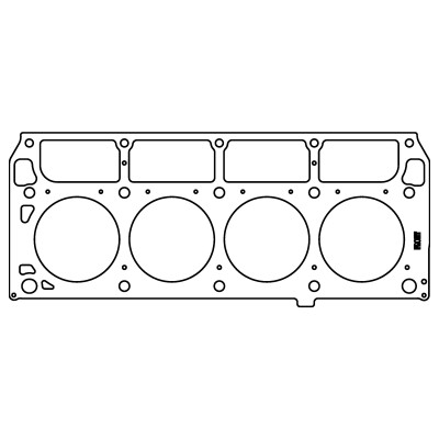 Cometic GM Gen-3/4 Small Block LS V8 .062in MLX Cylinder Head Gasket - 3.940in Bore - C15482-062 Photo - Primary