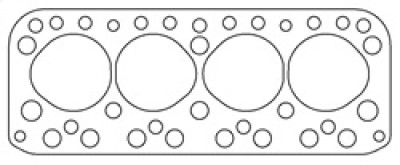 Cometic BMC 948/1098 A Series .080in Copper Cylinder Head Gasket - 67.5mm Bore - C4145-080 Photo - Primary