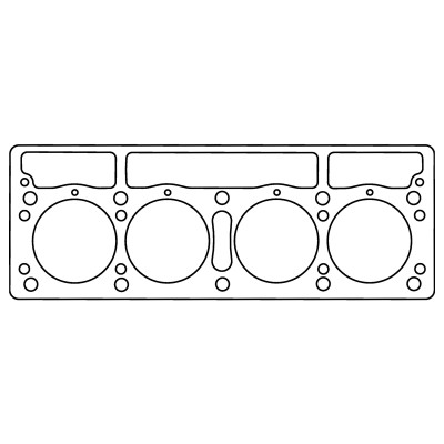 Cometic Triumph TR3B/TR4/TR4A .059in CFM-20 Cylinder Head Gasket - 88mm Bore - C4152-059 Photo - Primary
