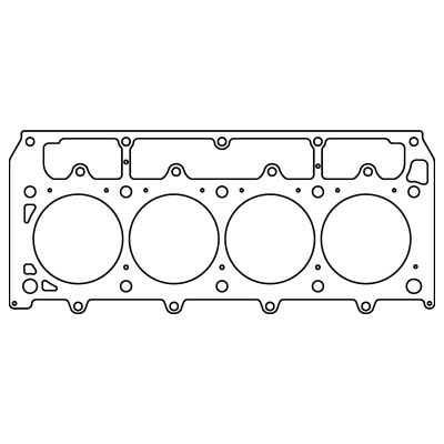 Cometic GM LSX Gen-4 Small Block V8 .050in MLX Cylinder Head Gasket - 4.100in Bore - RHS - C5075-050 Photo - Primary