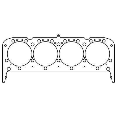 Cometic GM SB2.2 Small Block V8 .098in MLS Cylinder Head Gasket - 4.165in Bore - With Steam Holes - C5323-098 Photo - Primary