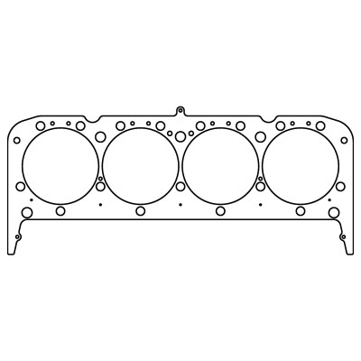 Cometic GM SB2.2 Small Block V8 .086in MLS Cylinder Head Gasket - 4.190in Bore - With Steam Holes - C5472-086 Photo - Primary