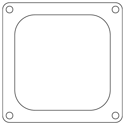 Cometic Holley 4500 Dominator Carb Gaskets .060in Fiber - Open Plenum - 10 Pack - CP15238 Photo - Primary