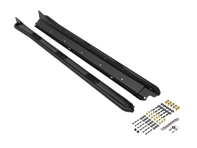 aFe POWER 18-23 Subaru Crosstrek Terra Guard Off-Road Sliders - Black - 79-27019 Photo - Primary