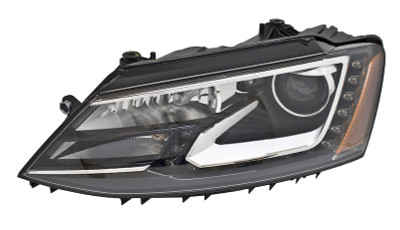 Hella 2013-2014 Volkswagen Jetta Headlight Assembly - 011192241 Photo - Primary