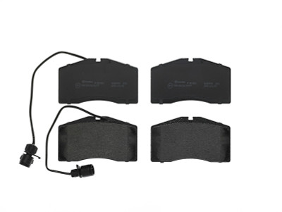 Brembo 00-03 Audi A8 Quattro/01-03 S8 Front Premium Low-Met OE Equivalent Pad - P85053 User 1