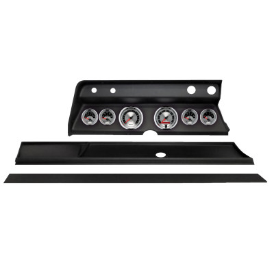 Autometer American Muscle Direct Fit Dash Kit 1966 Chevy Chevelle (2 x 3-3/8in. / 4 x 2-1/16in.) - 2931-01 Photo - Primary