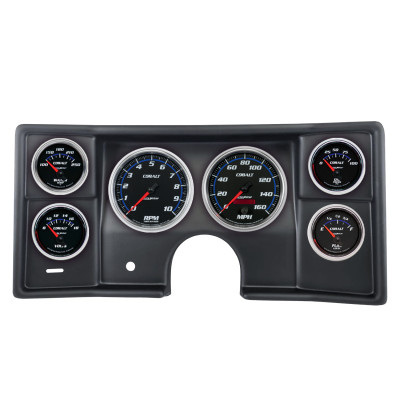 Autometer Cobalt Direct Fit Dash Kit 78-81 Malibu / El Camino / Montecarlo (2 x 5in. / 4 x 2-5/8in.) - 2935-05 Photo - Primary