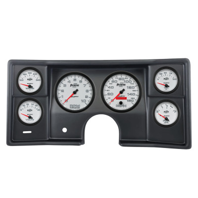 Autometer Phantom II Direct Fit Dash Kit 78-81 Malibu / El Camino / Montecarlo (2 x 5in/4 x 2-5/8in) - 2935-10 Photo - Primary