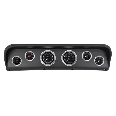 Autometer Chrono Direct Fit Dash Kit 67-72 Ford F100 (2 x 3-3/8in. / 4 x 2-1/16in.) - 2938-04 Photo - Primary
