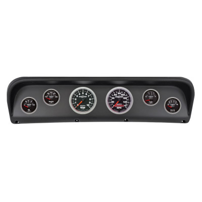 Autometer Sport-Comp II Direct Fit Dash Kit 67-72 Ford F100 (2 x 3-3/8in. / 4 x 2-1/16in.) - 2938-12 Photo - Primary