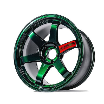 VOLK TE37SL TE37SL 18X9.5 +40  5-114.3 RACING GREEN