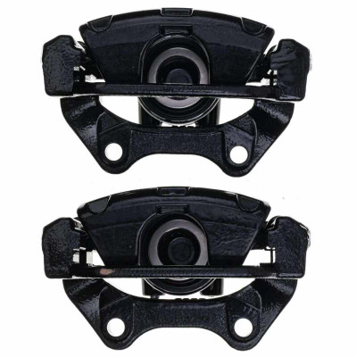 Power Stop 06-11 Cadillac DTS Rear Black Caliper - Pair w/Bracket - S4854BLK Photo - Primary