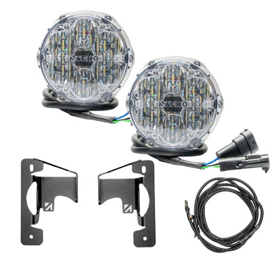 ARB Jeep JL/JT SAE Only Plug N Play Fog Light Kit (Bumper Kit) - White - V3JW2KWSO Photo - Primary