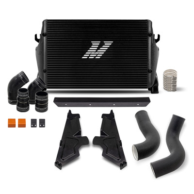 Mishimoto 2019+ Dodge Ram 6.7L Cummins Intercooler Kit / BK Cooler - WBK Pipes - MMINT-RAM-19KBKWBK Photo - Primary