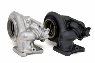 Forced Performance Mitsubishi Evo 9 Red XR57SR Turbo Journal Brg Black Housing w/18PSI WG (D/S Only) - 2007180-0502010 Photo - Primary