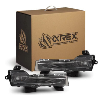 AlphaRex 17-23 Tesla Model 3/20-24 Model Y Double Tap Dual Color LED Projector Fog Lights - 210010 Photo - Primary