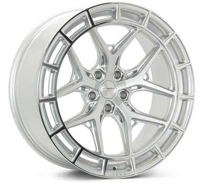 Vossen HFX-1 20x10.5 - 5x114.3 - ET45 - Deep - 73.1 - Silver Polished Wheel - HFX1-0N11 Photo - Primary