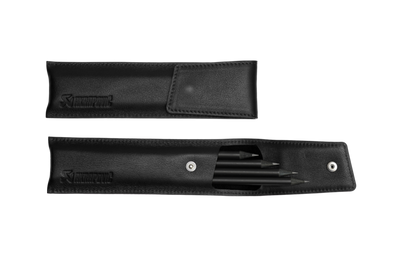Akrapovic Leather Pencil Case - Black - 801726 User 1
