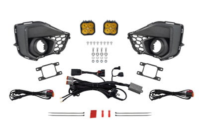 Diode Dynamics 2027 Ford Mustang GT SS3 Add-On Fog Lamp Kit Yellow Sport - DD7971 Photo - Primary
