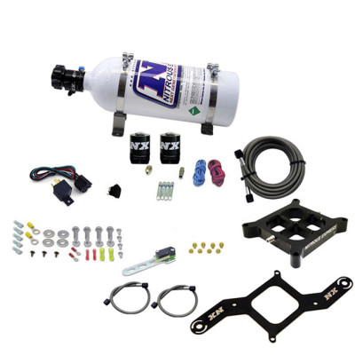 Nitrous Express 4500 Covert Crossbar Plate System Pro Power 100-500HP (5lb Bottle) - 63571-05 Photo - Primary