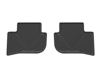 WeatherTech 22-24 Toyota Corolla Cross AWD/FWD Rear All-Weather Floor Mats - Black - W705 Photo - Primary