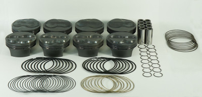 Mahle MS Chevrolet Small Block 395cid 4.165 x 1.062RCH 9.0cc 13.7CR Pistons (Set of 8) - 197754765 Photo - Primary