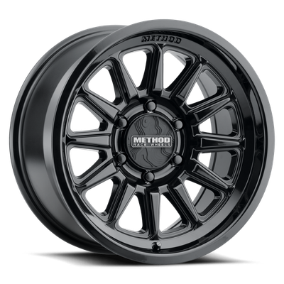 Method MR323 - 17x8.5 / 6x5.5 / ET 25 / 106.25 CB - Gloss Black - MR323785601325 Photo - Primary