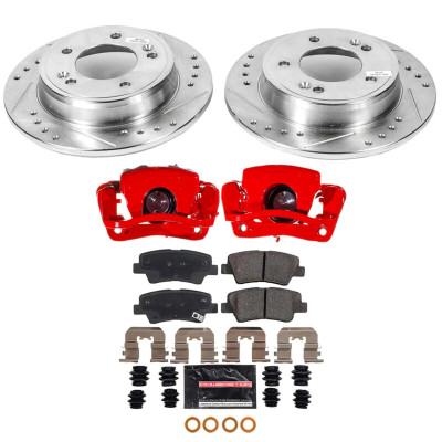 Power Stop 17-19 Kia Soul Rear Z23 Evolution Kit w/Calipers - KC6501B User 1