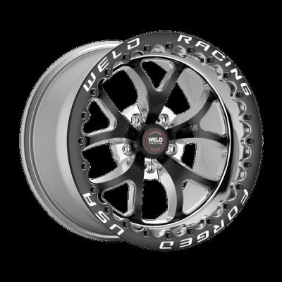 Weld 15x8 Black S76 5x4.75 4.5 BS Black SBL MT - 76LB508B45F Photo - Primary