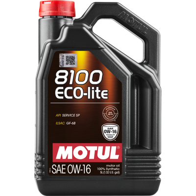 Motul 5L Synthetic Engine Oil 8100 X-Clean 0W16 - 110379 Photo - Primary