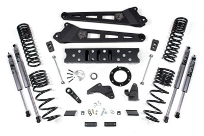 Zone Offroad 19-24 Ram 2500 6.5in Radius Arm - 4.5in Rear Coils - Diesel - 6-Bolt T-Case-Fox Shocks - ZOND118F Photo - Primary