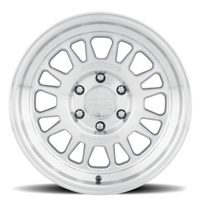 Method MR318 17x8.5 / 5x5 BP / 0mm Offset / 71.50 CB Machined-Clear Coat - MR31878550300 Photo - Primary