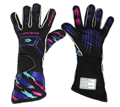 NRG  Racing Gloves FIA 8856-2018- Small - GS-700BK-S User 1