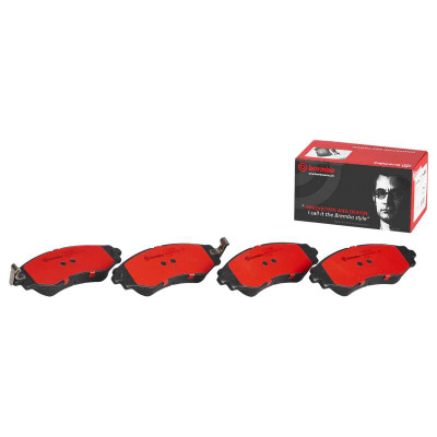 Brembo OE 04-06 Chevrolet Epica/04-06 Suzuki Verona Ceramic Brake Pad - Front - P10007N Photo - Primary
