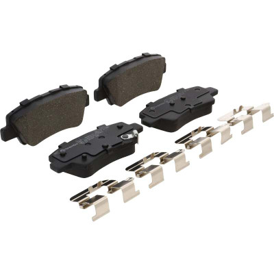 Brembo OE 2017 Hyundai Elantra/18-22 Ioniq/18-19 Sonata/16-17 Veloster Low-Met Brake Pad - Rear - P30094 Photo - Primary