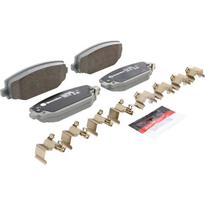 Brembo OE 22-23 Jeep Grand Cherokee/21-23 Grand Cherokee L PRIME Ceramic Brake Pad - Rear - P37030N Photo - Primary