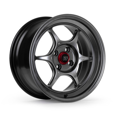 Enkei PF06 18x8in 5x100 BP 45mm Offset 75mm Bore - Hyper Silver Wheel - 545-880-8045HS Photo - Primary