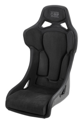 OMP Racing Seat RT FIA 8855-1999 - Leather & Alcantara Black - HA0-0832-A01-071 Photo - Primary