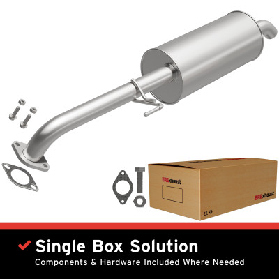 BRExhaust 10-13 KIA FORTE KOUP Muffler Kit - 108-0014 Photo - Primary